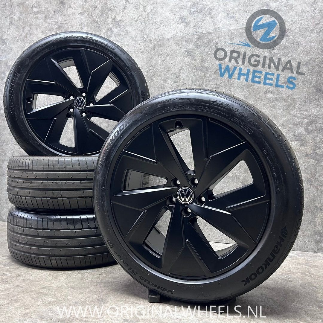 ✅20 inch originele Ystad velgen zomerbanden Volkswagen ID.4, Gebruikt, -, -, Banden en Velgen