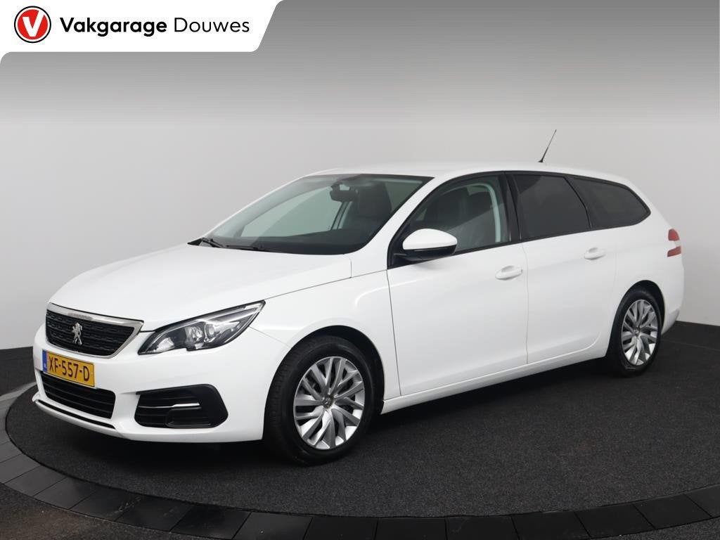 Peugeot 308 SW 1.2 PureTech Blue Lease Active|NAP|Leder|D-ri, Voorwielaandrijving, Stof, Gebruikt, Euro 6