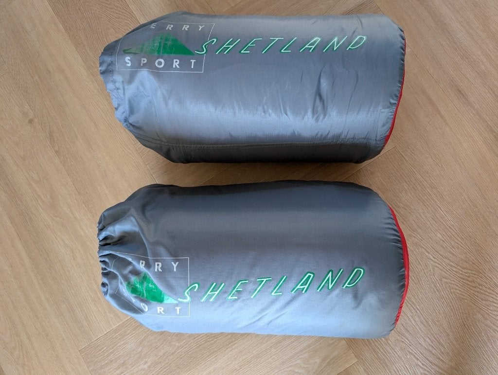 2x Perry Sport slaapzakken, Caravans en Kamperen, Ophalen of Verzenden, Gebruikt