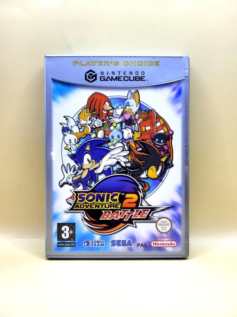 Sonic Adventure 2 Battle Player's Choice - Nintendo GameCube, Nintendo support, 1 speler, Eén computer, Ophalen of Verzenden