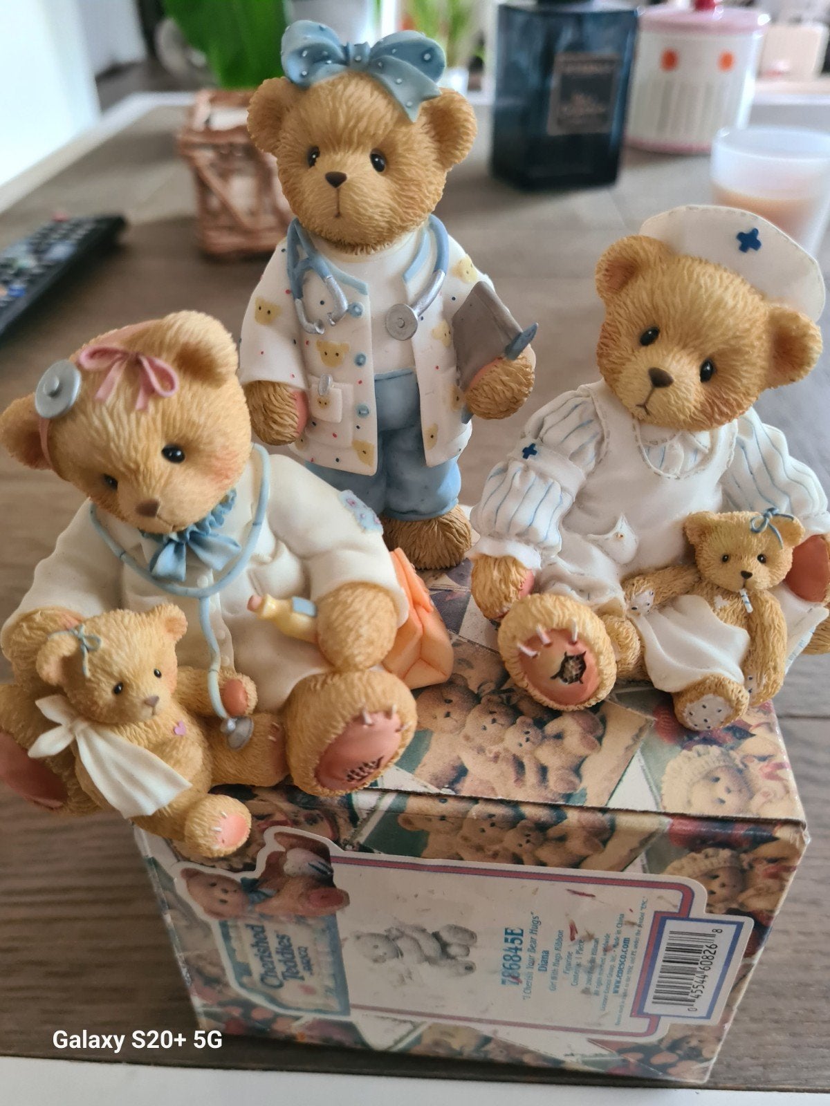 Cherished Teddies Dokters en Verpleegsters Beeldjes Set, Verzamelen, Ophalen of Verzenden, Zo goed als nieuw, Beeldje, Cherished Teddies