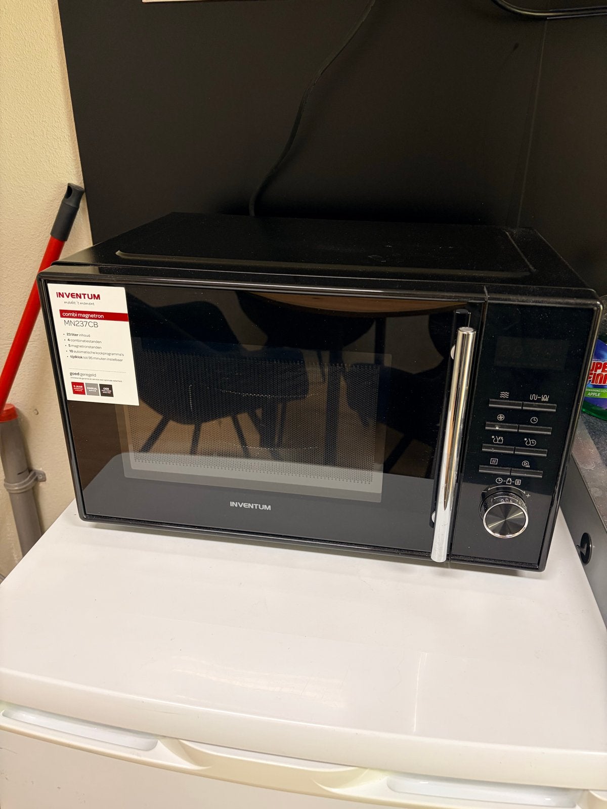 Inventum MN237CB Combimagnetron - Nieuwstaat, Witgoed en Apparatuur, Magnetrons, Nieuw, Vrijstaand, Combimagnetron, Grill, Draaiplateau