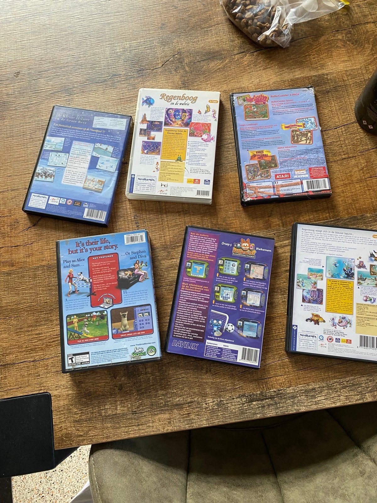 Diverse PC CD-ROM Spelletjes - Educatief & Avontuur, Spelcomputers en Games, Games | Pc, Puzzel en Educatief, Gebruikt, 1 speler