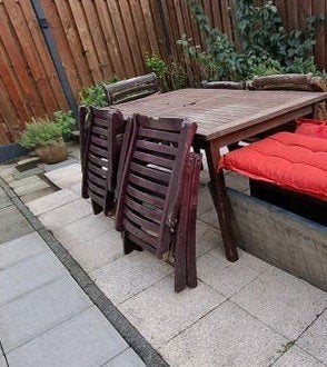 tuinmeubelen setjes gratis, Tuin en Terras, Ophalen, Hout