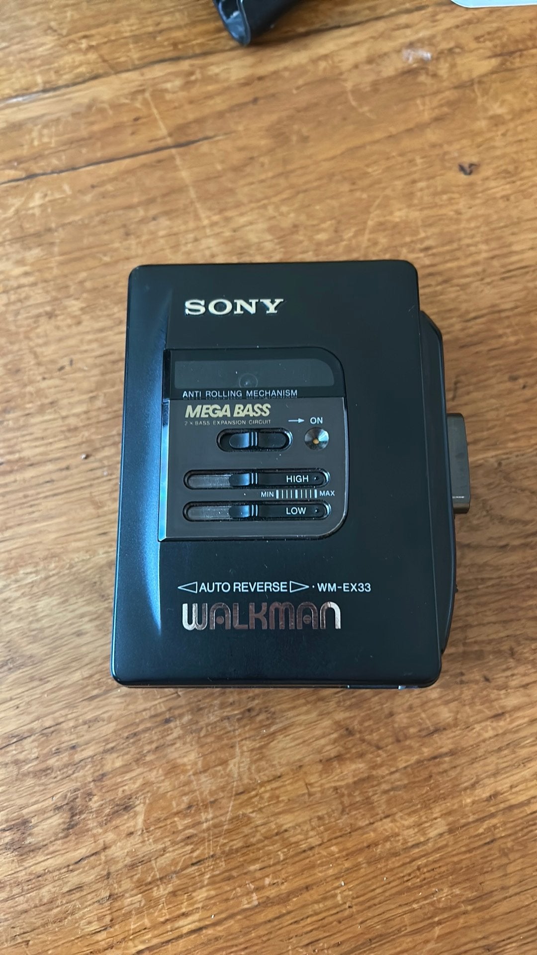 Sony walkman WM-EX33 met koptelefoon, Ophalen of Verzenden, Walkman