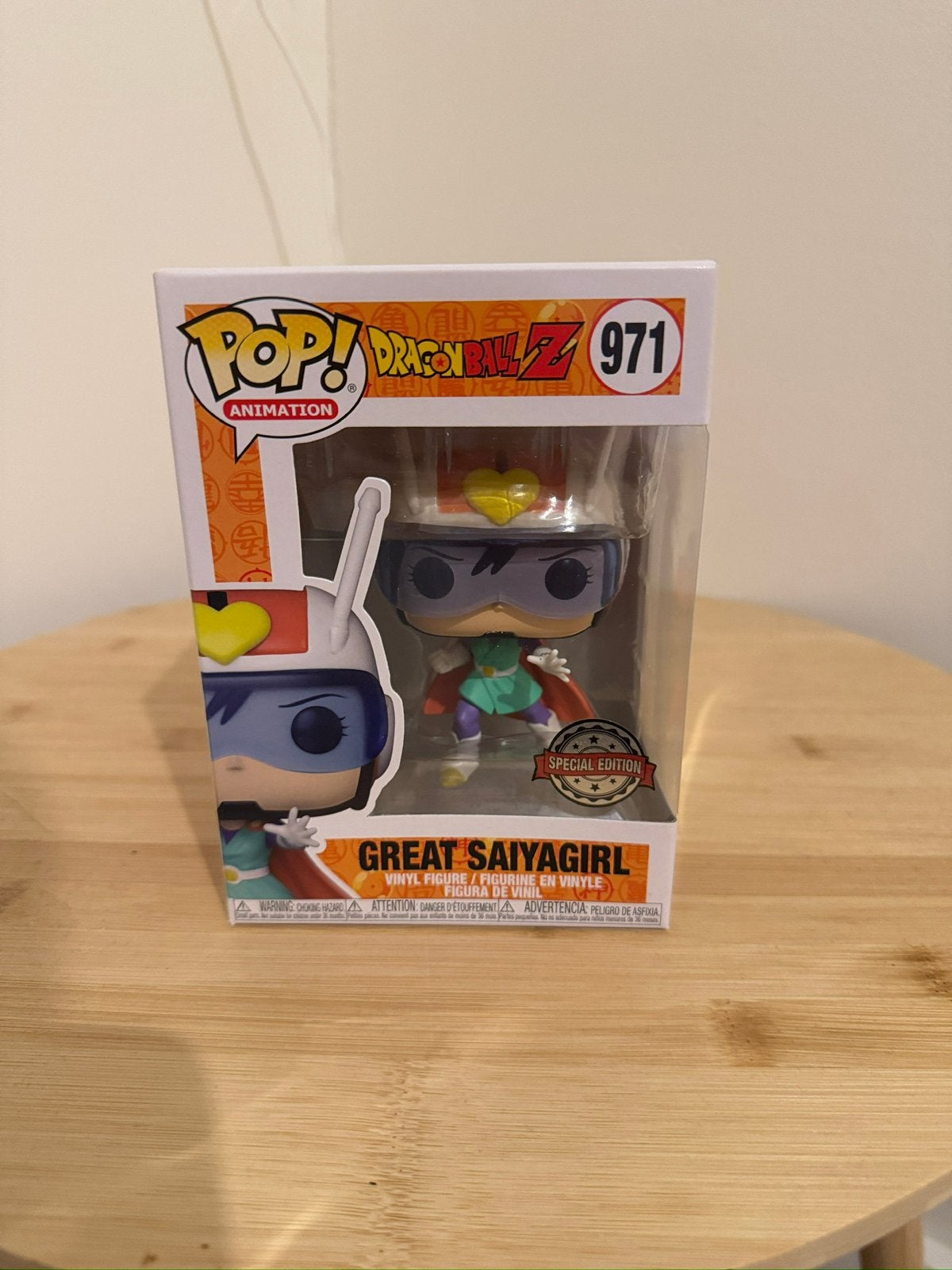 Funko Pop! Dragon Ball Z Great Saiyagirl 971, Ophalen of Verzenden, Zo goed als nieuw