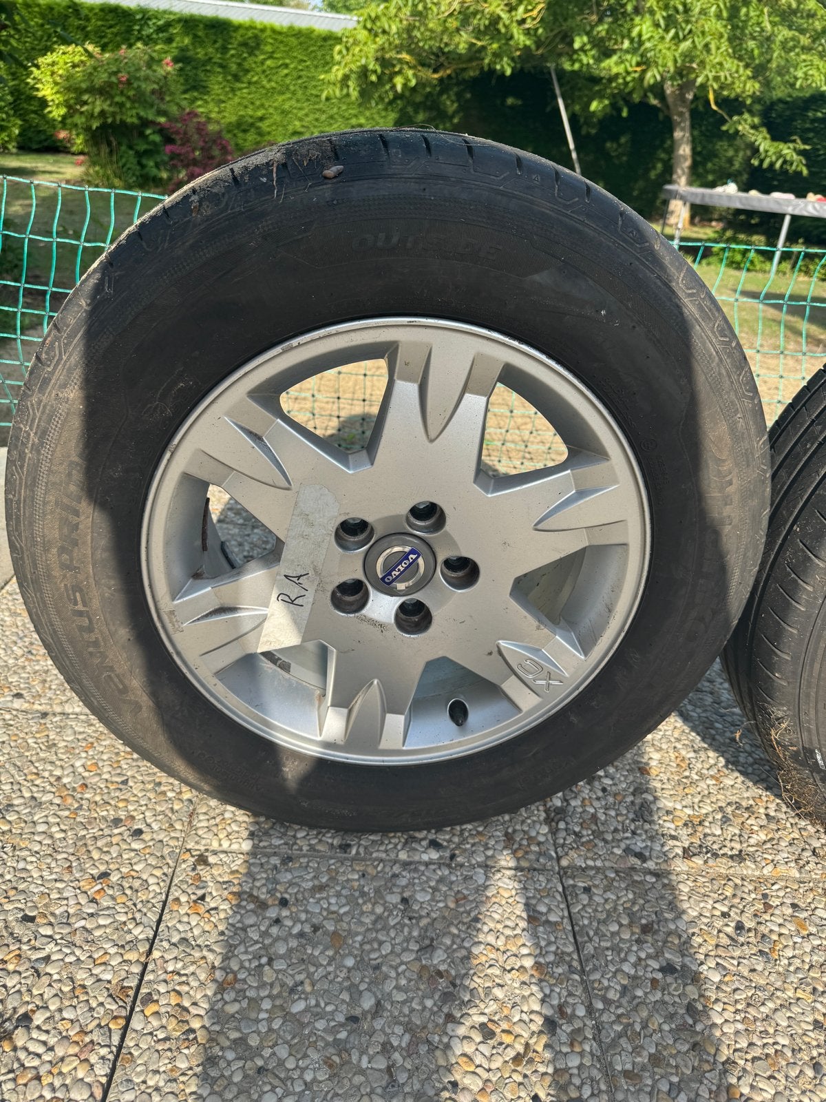 Gebruikte Volvo Velgen met Zomerbanden, Auto-onderdelen, Banden en Velgen, Gebruikt, 16 inch, Banden en Velgen, Personenwagen