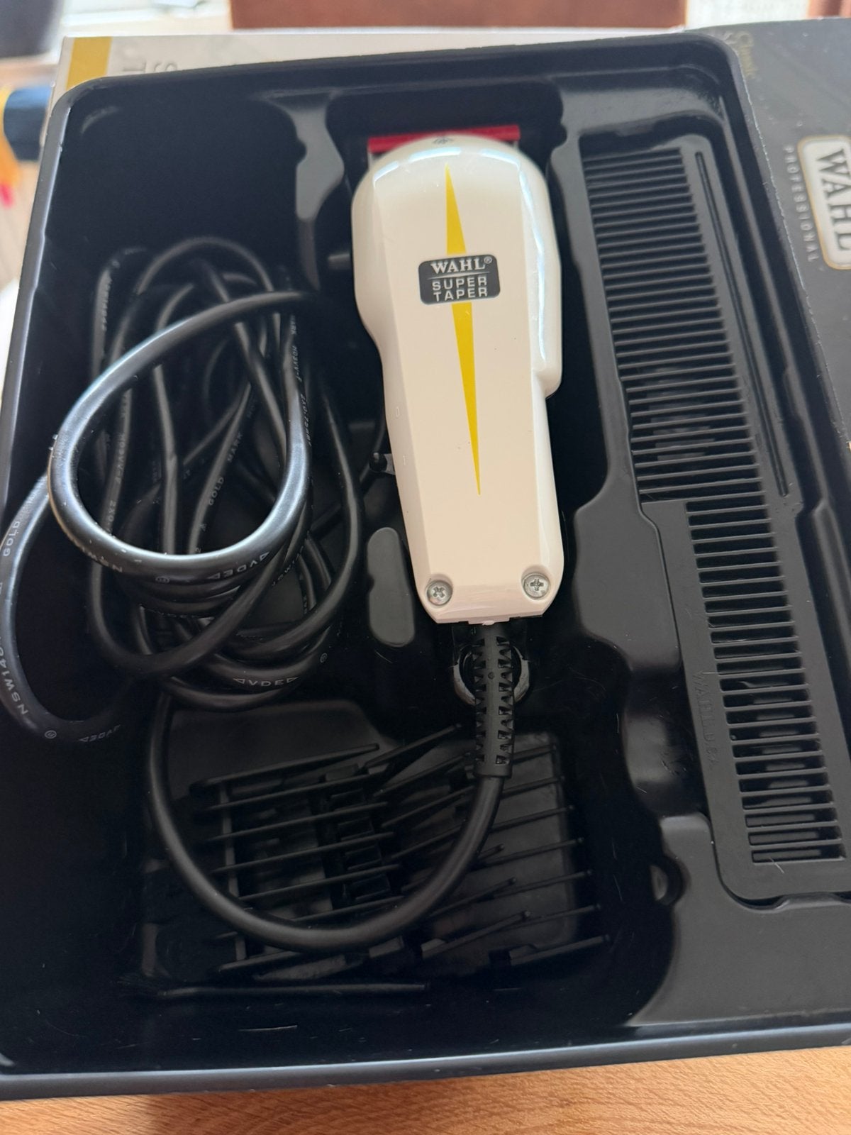 Wahl Super Taper tondeuse - Professionele haarclipper, Ophalen of Verzenden, Zo goed als nieuw, Haarverzorging