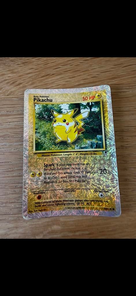 Dark Dragonite , Dark Dragonair en Pikachu HOLO REVERSE, Ophalen of Verzenden, Gebruikt