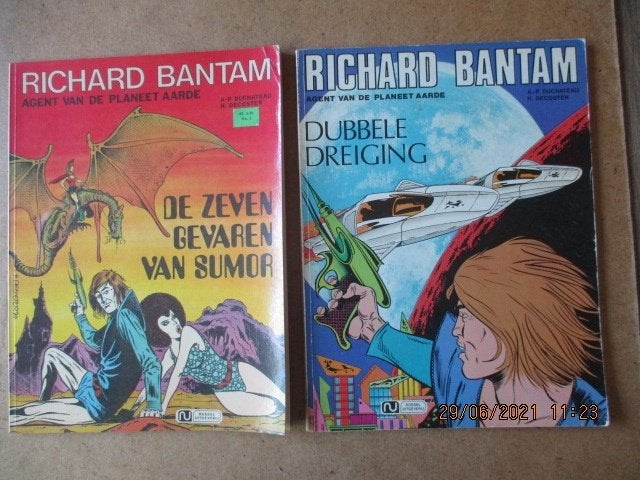 adv3843 richard bantam, Eén stripboek, Ophalen, Gelezen