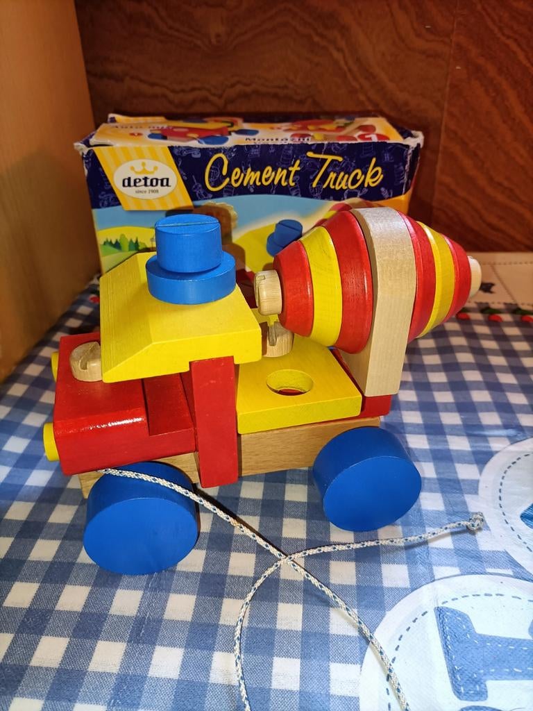 Nieuwe houten betonmolen met, Kinderen en Baby's, Ophalen of Verzenden