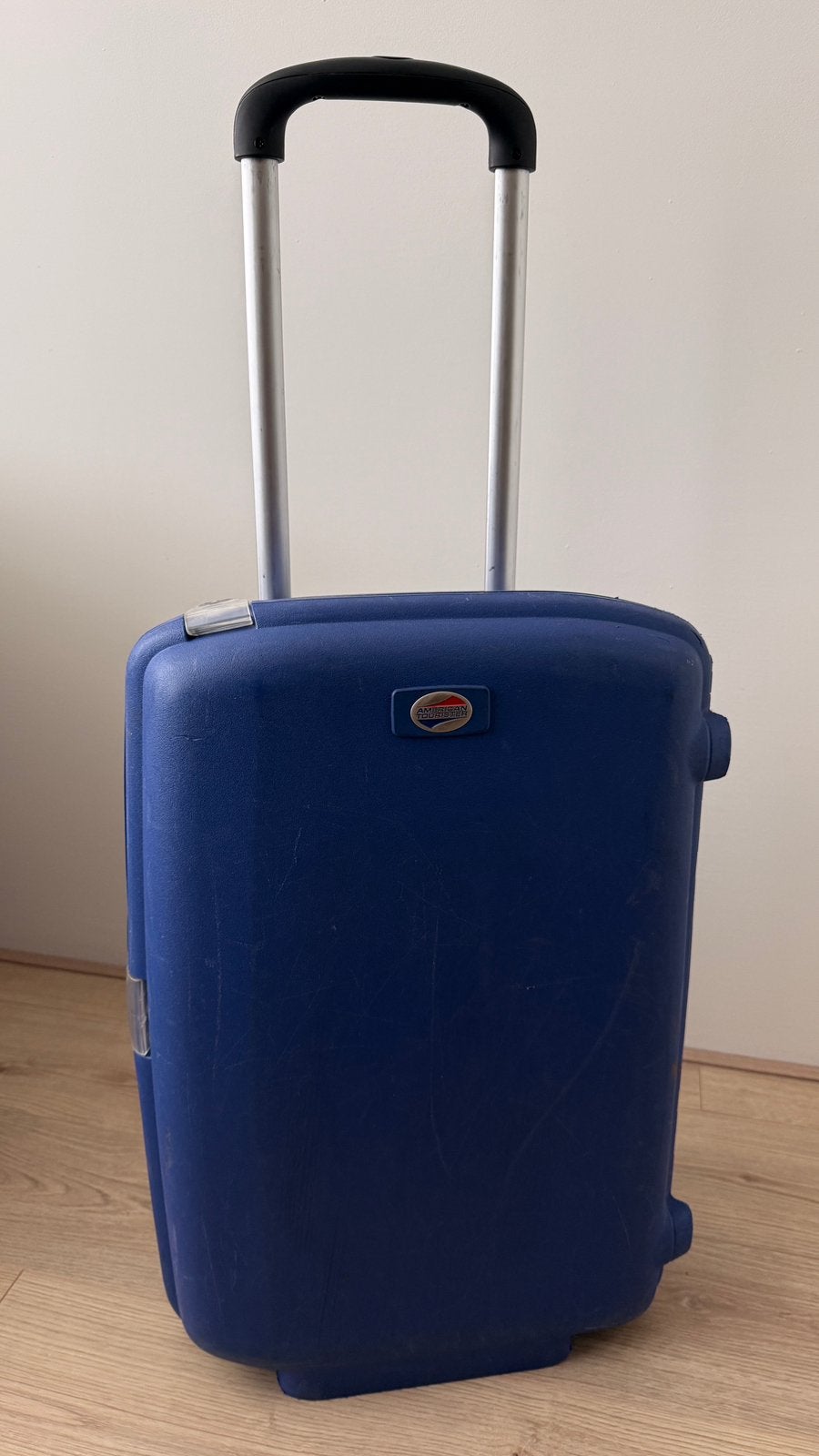 American tourister koffer, Ophalen, Hard kunststof, 45 tot 55 cm, Zo goed als nieuw