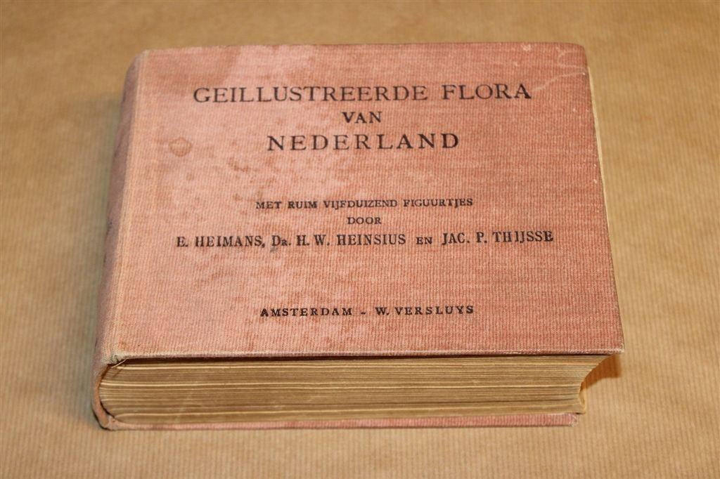 Geïllustreerde Flora van Nederland [1920] —Heimans & Thijsse, Boeken, Natuur, Gelezen, Bloemen, Planten en Bomen, Ophalen of Verzenden