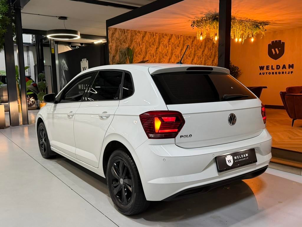 Volkswagen Polo 1.0 TSI Comfortline Garantie Carplay StoelVW, Stof, Gebruikt, Zwart, 95 pk