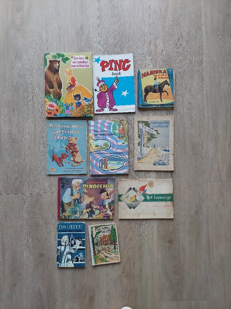 Oude kinderboekjes uit de jaren '50, '60 en '70, Ophalen of Verzenden, Gelezen, Fictie algemeen