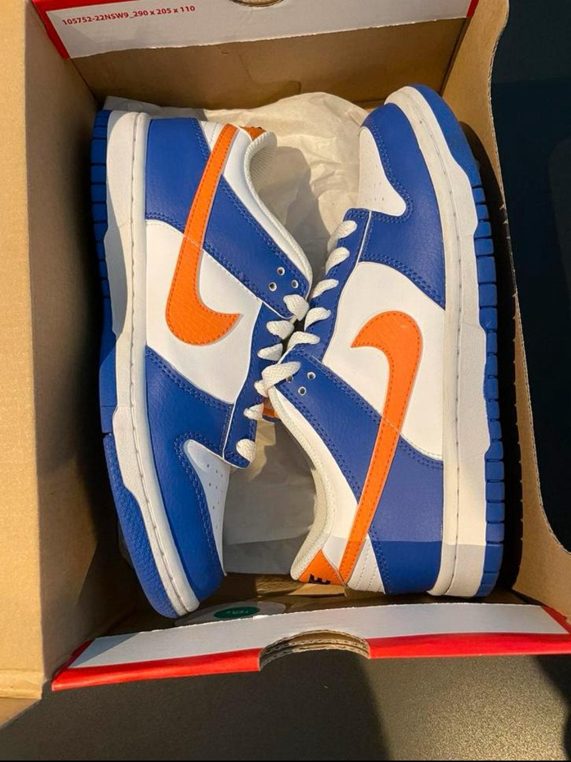 Nike Dunk Low GS | maat 38, Kleding | Dames, Blauw, Ophalen of Verzenden, Sneakers of Gympen, Zo goed als nieuw