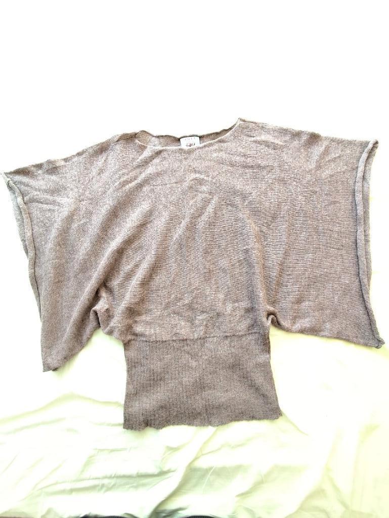 Inti alpacawollen trui met vleermuizenmouwen, Kleding | Dames, Truien en Vesten, Bruin, Maat 42/44 (L), Ophalen of Verzenden, Inti
