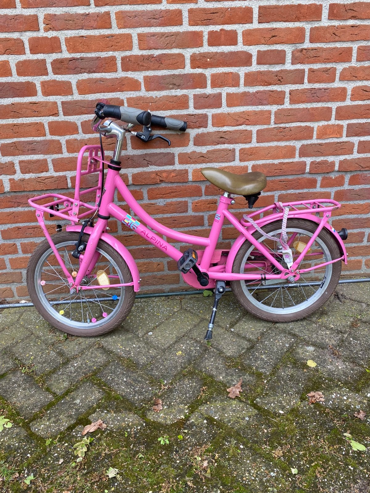 Fiets meisje 16 inch, Ophalen, Zo goed als nieuw, 20 inch