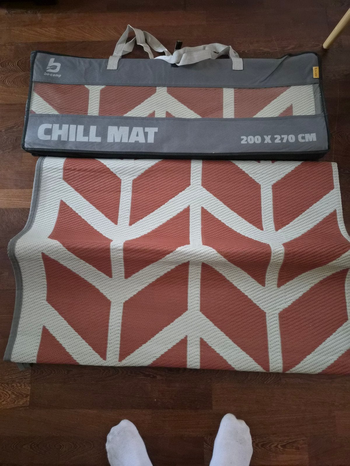 2x Bo-Camp Chill Mat - 200 x 270 cm (2=30euro), Caravans en Kamperen, Ophalen of Verzenden, Zo goed als nieuw