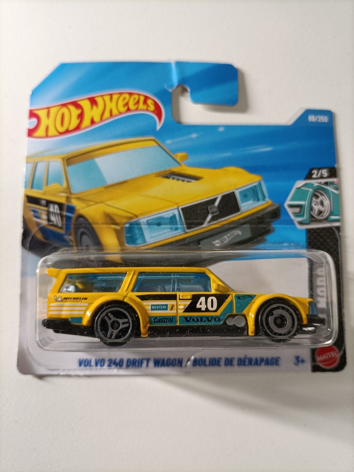 Hot Wheels Volvo 240 Drift Wagon - Nieuw in verpakking, Ophalen of Verzenden, Nieuw, Overige typen