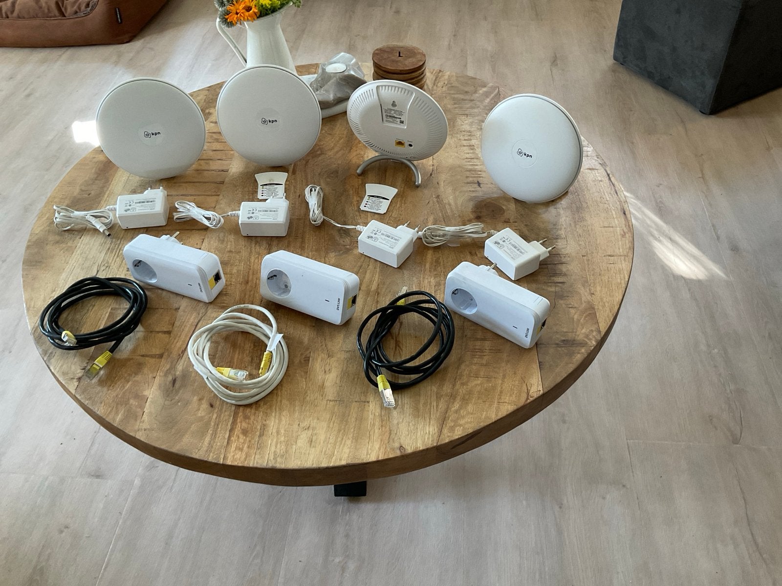 KPN Wifi versterkers en adapters - Complete set, Ophalen, Zo goed als nieuw, KPN