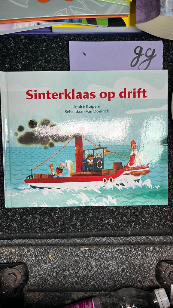 Sinterklaas op drift - André Kuipers & Sebastiaan Van Doninc, Boeken, Kinderboeken | Jeugd | onder 10 jaar, Ophalen of Verzenden