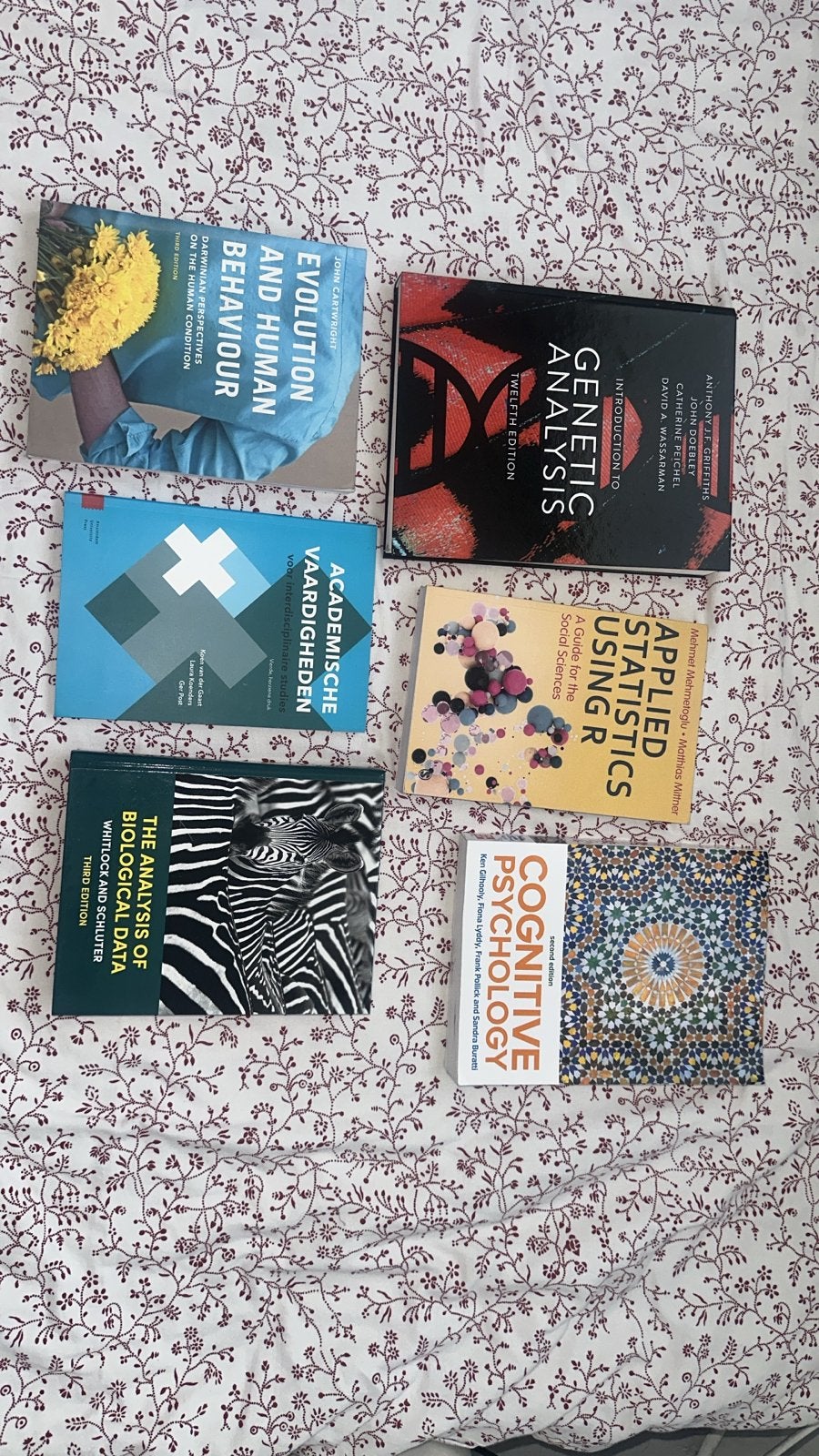 Psychobiologie (UvA) boeken JAAR 1+ 2 -Universiteit van Amst, Boeken, Ophalen, Beta, Zo goed als nieuw, WO