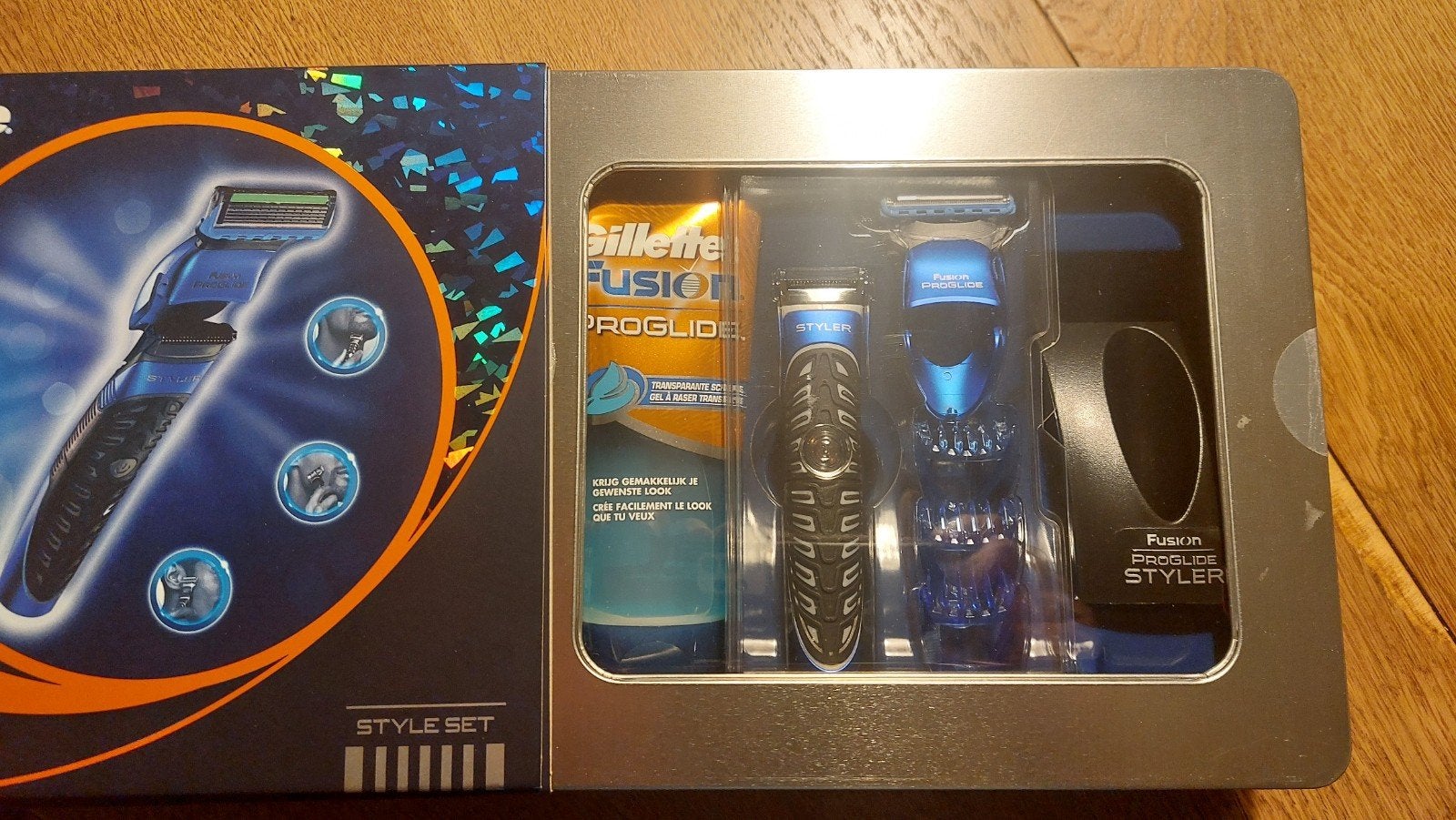Gillette Fusion PROGLIDE STYLE SET Nieuw, Ophalen of Verzenden, Nieuw, Gehele gezicht