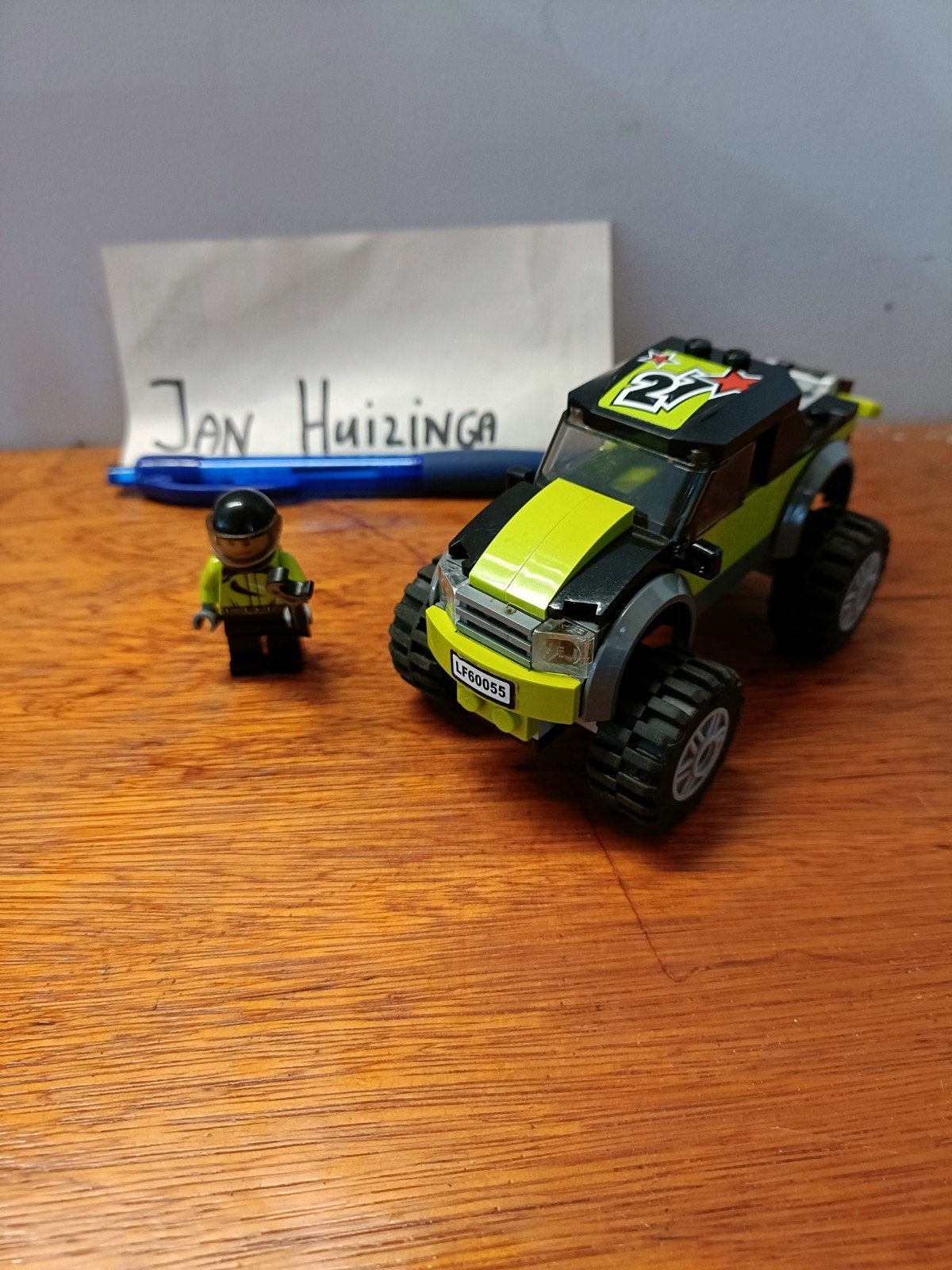 Lego City 60055 Monstertruck met minifiguur, Lego, Ophalen of Verzenden, Complete set, Compleet