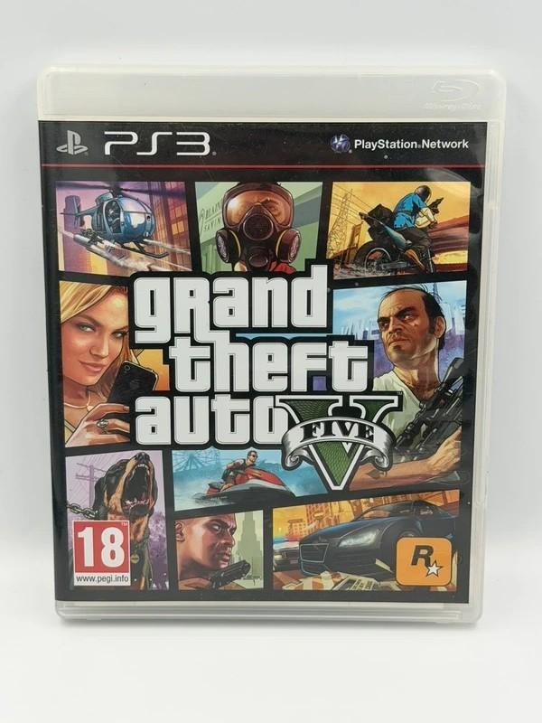 Grand Theft Auto 5 V PS3 PlayStation 3 PAL, Avontuur en Actie, Gebruikt, 1 speler, Sony