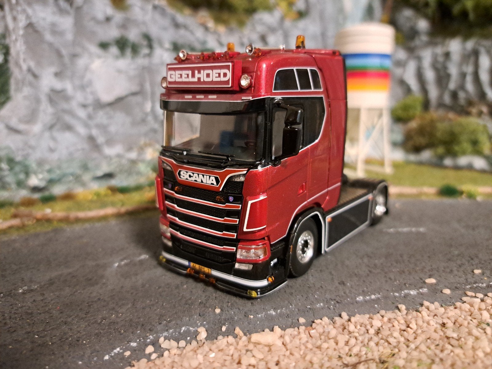 WSI Scania Geelhoed 01-3730, Ophalen of Verzenden, Nieuw, Bus of Vrachtwagen, Wsi