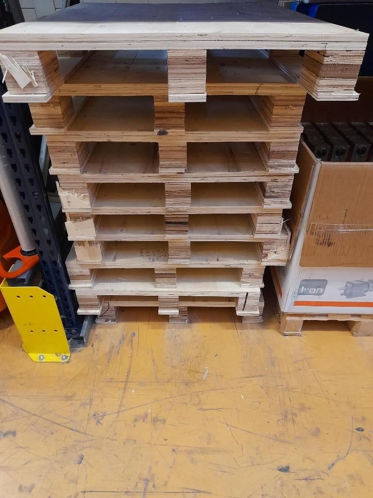 Wegwerp pallet, Doe-het-zelf en Verbouw, Hout en Planken, Ophalen, Gebruikt, 50 mm of meer, Pallet