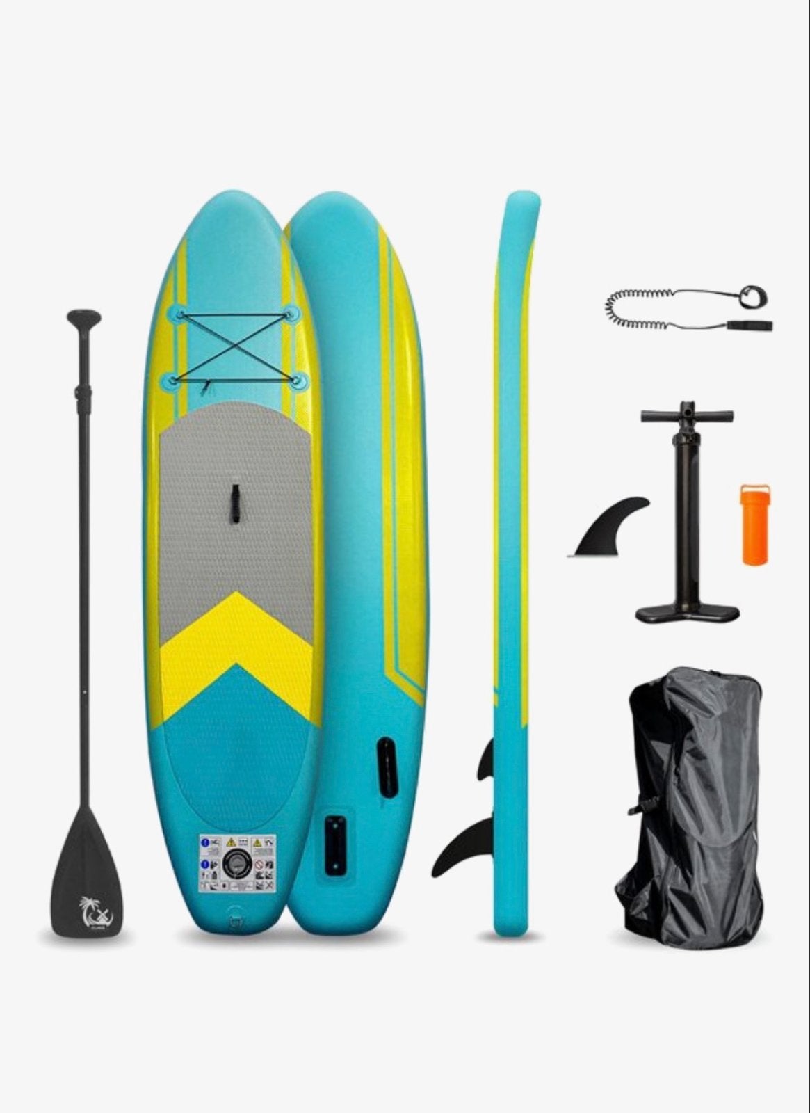 Opblaasbaar SUP Board Set - Compleet met Peddel en Pomp, Watersport en Boten, Ophalen of Verzenden, Nieuw, SUP-boards