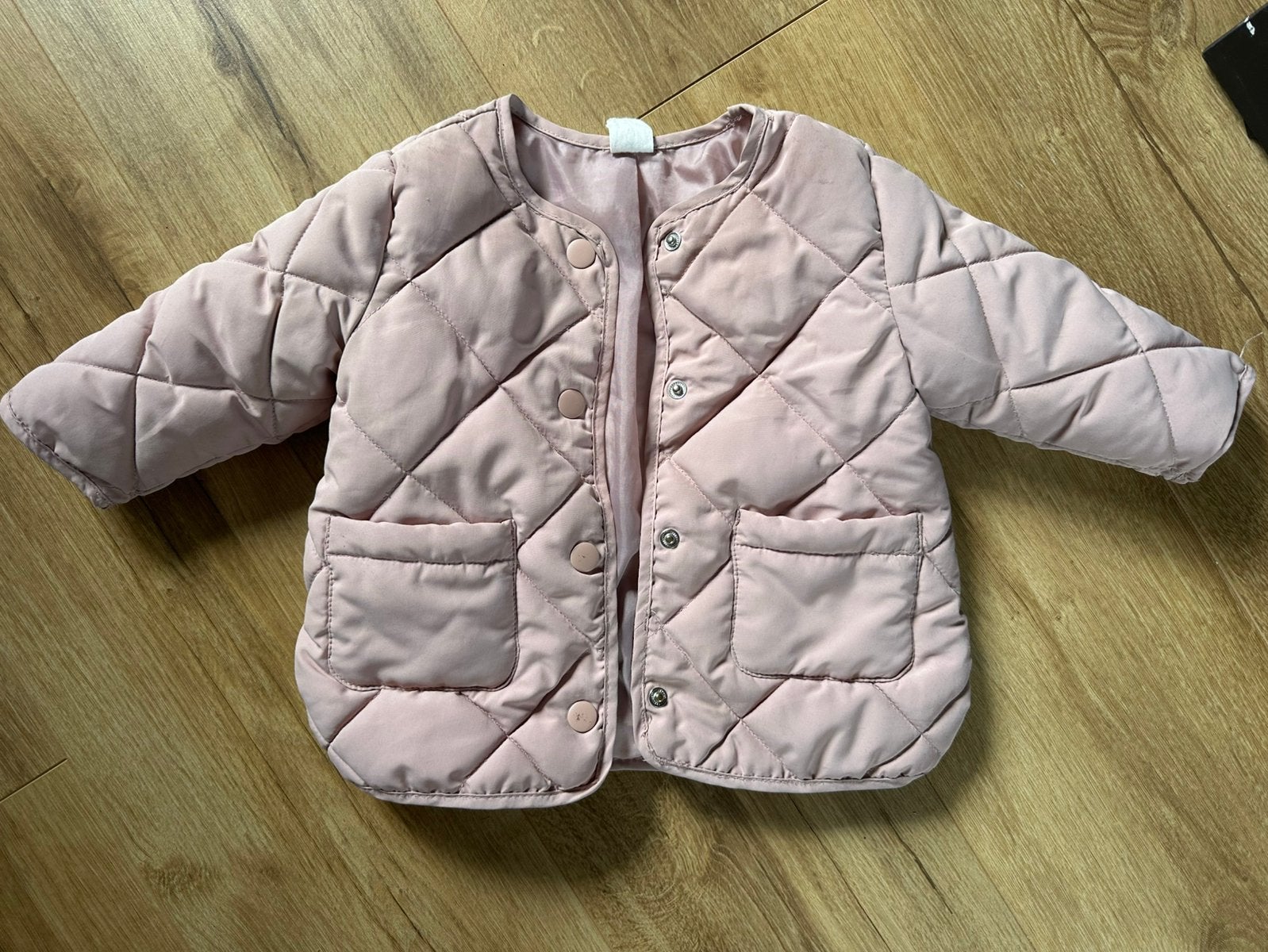 H&m jasje maat 74, Kinderen en Baby's, Ophalen of Verzenden, Zo goed als nieuw, Meisje, Jasje