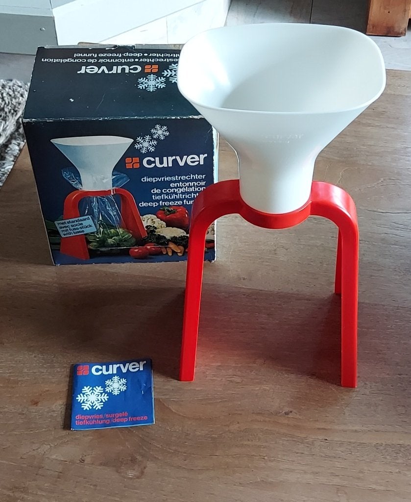 Vintage Retro Curver diepvriestrechter, Ophalen, Overige typen