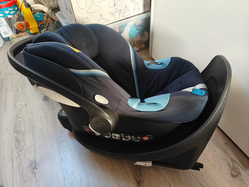 Cybex Atom met IsoFix, Ophalen