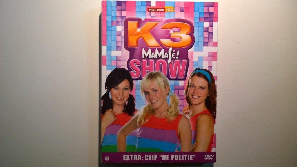 K3 - Mamasé Show (DVD), Alle leeftijden, Ophalen of Verzenden, Zo goed als nieuw, Muziek en Concerten