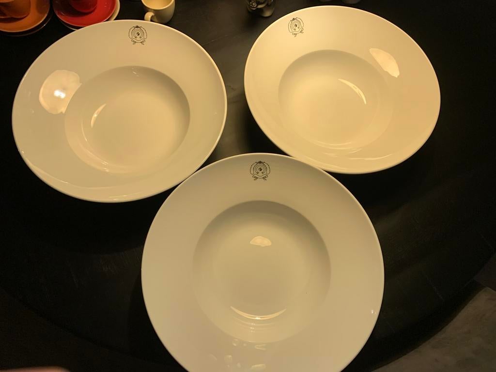 3 witte “pasta” borden, Riviera Maison, nieuw, Ophalen, Nieuw, Bord(en), Overige stijlen