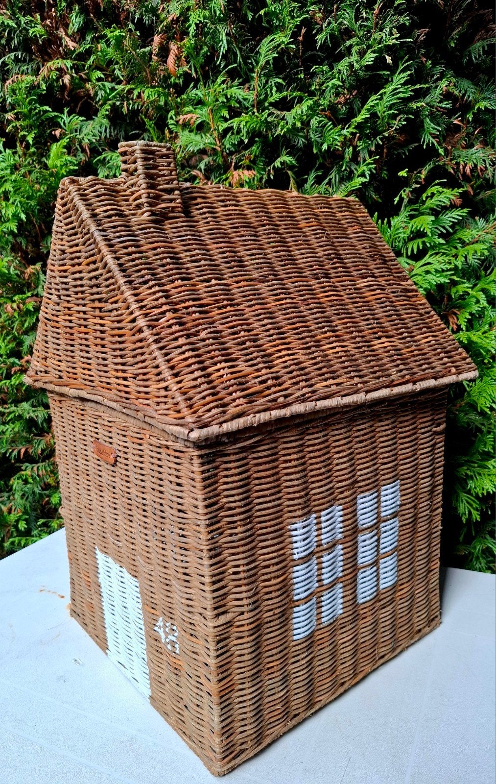 Mooi Rattan Huisje van Riviera Maison  !!!, Huis en Inrichting, Woonaccessoires | Overige, Ophalen of Verzenden, Zo goed als nieuw