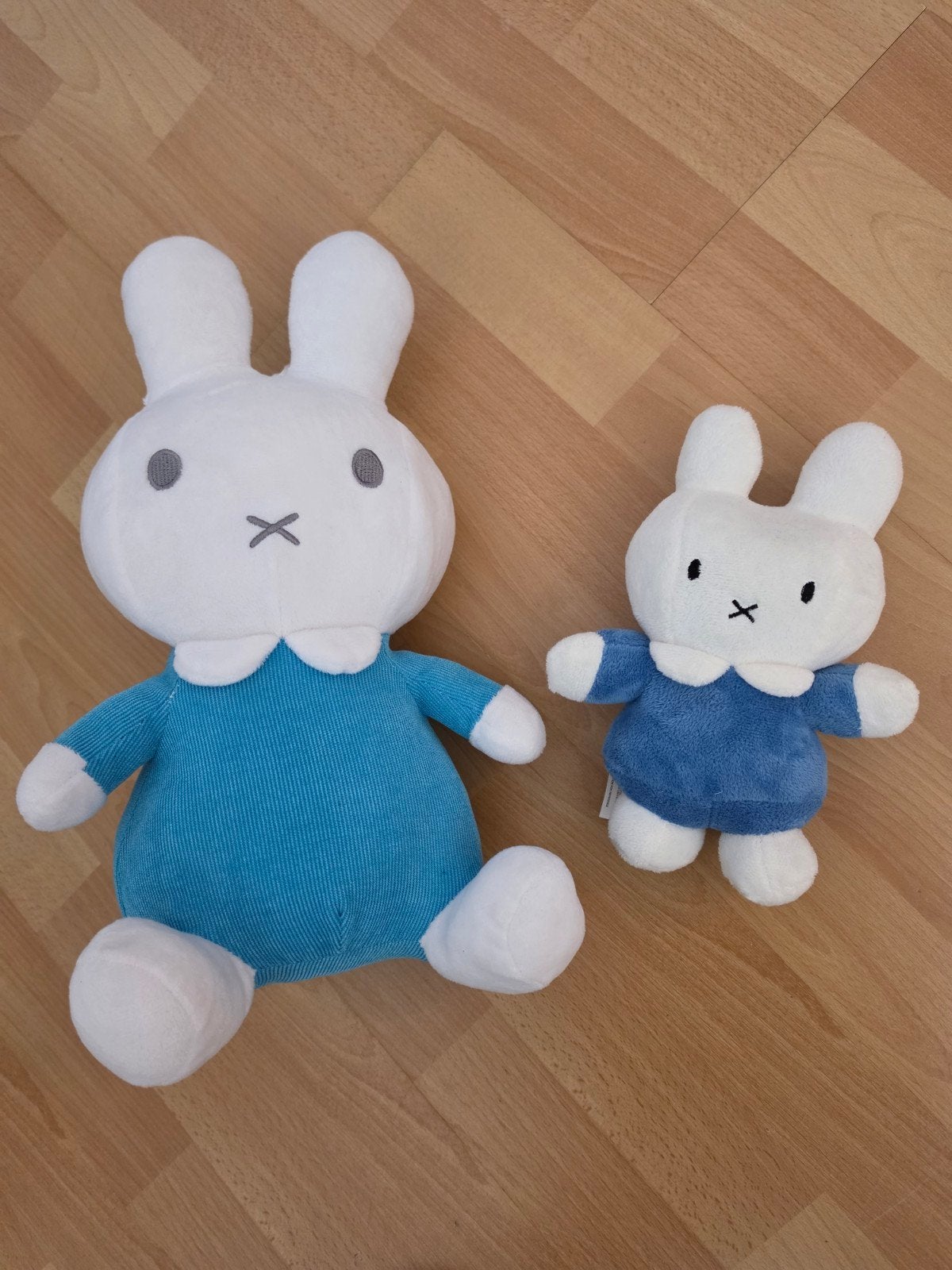 Set van 2 Nijntje knuffels - Groot en Klein, Overige merken, Konijn, Nijntje, Ophalen of Verzenden