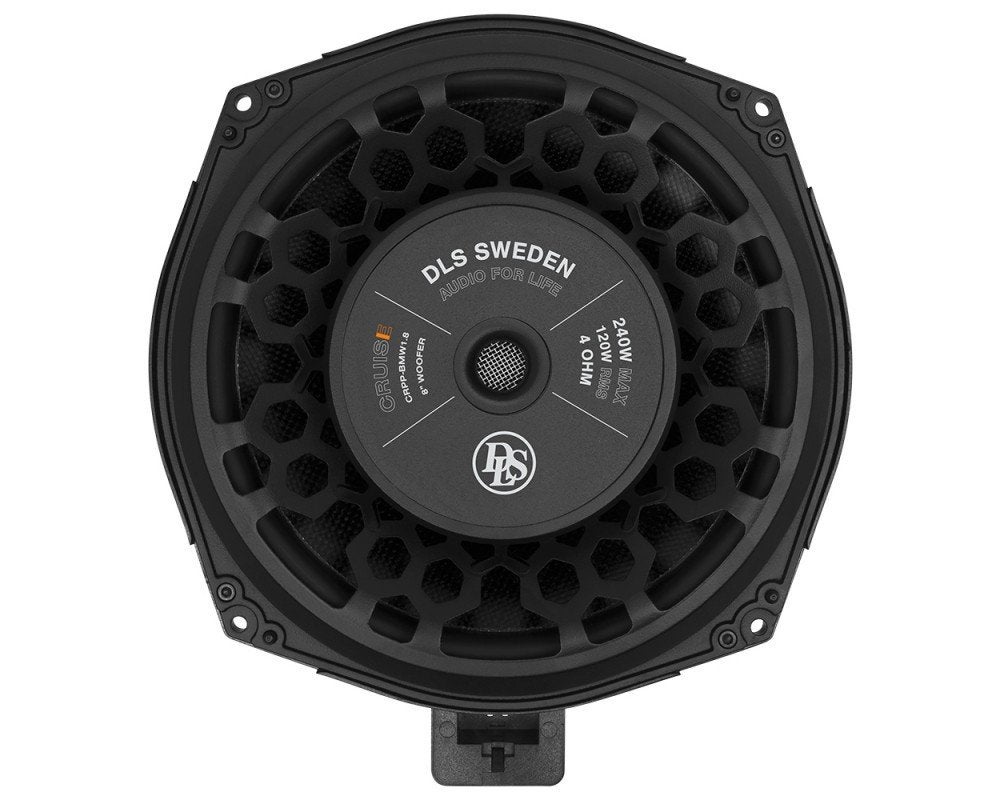 BMW Underseat DLS Cruise Subwoofer 20 cm Plug and Play, Auto diversen, Autospeakers, DLS, Nieuw, Ophalen of Verzenden