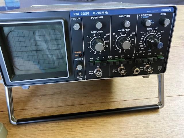 philips PM3226, Ophalen, Gebruikt
