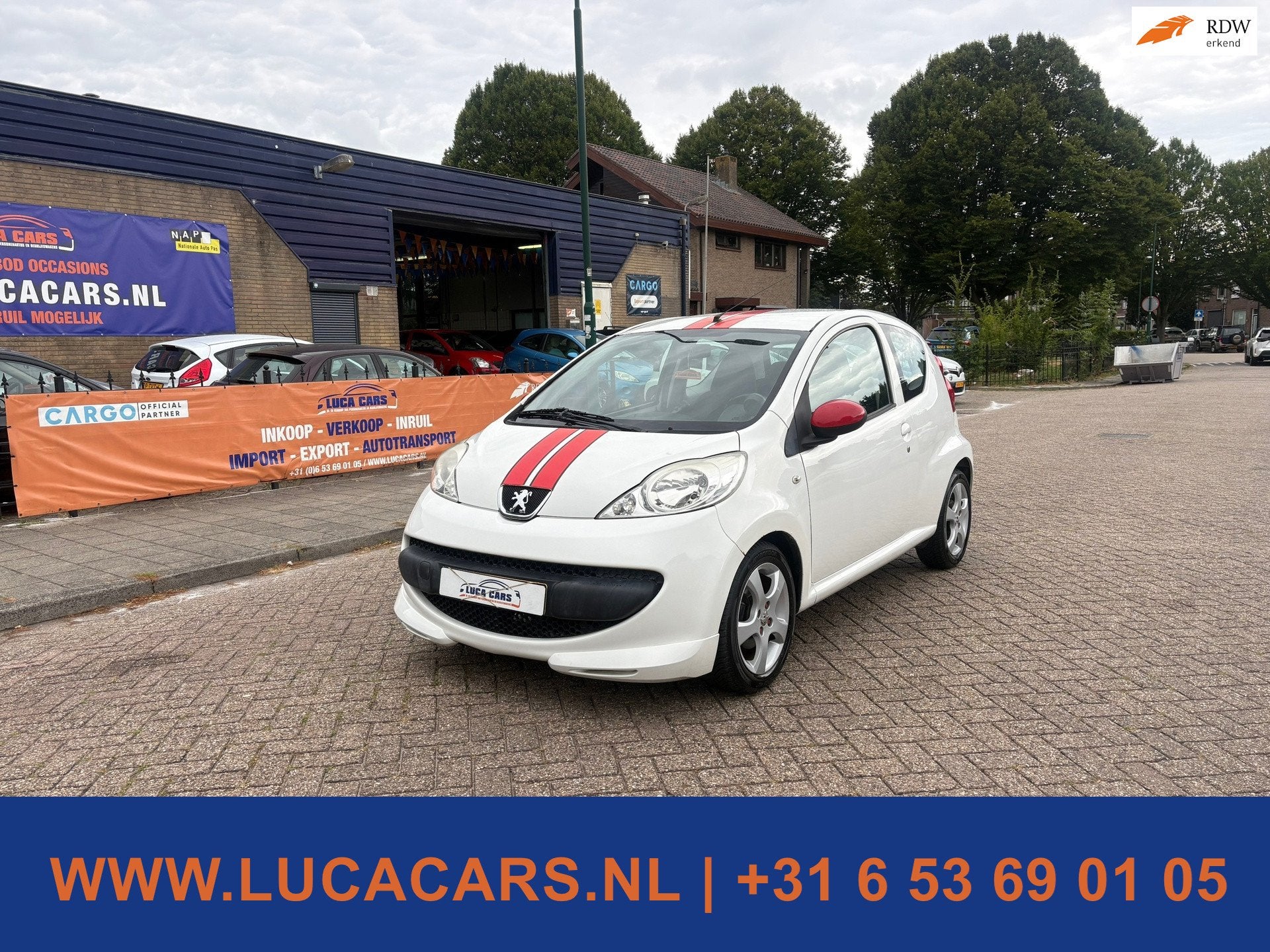 Peugeot 107 1.0-12V XR Airco NIEUWE APK!, Auto's, Peugeot, Voorwielaandrijving, Gebruikt, Elektrische ramen, 4 stoelen