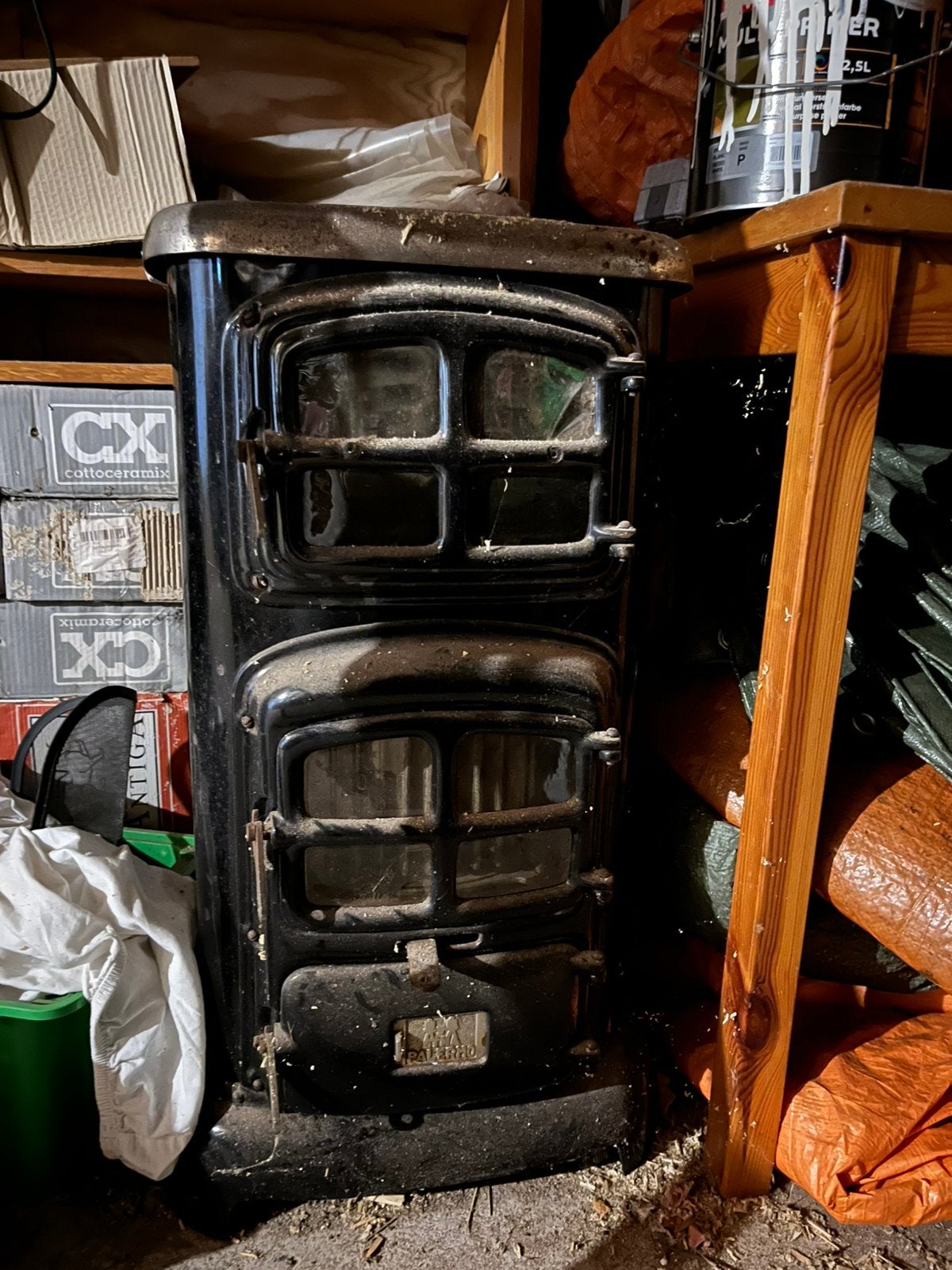 Etna palermo houtkachel, Ophalen of Verzenden, Zo goed als nieuw, Hout, Houtkachel