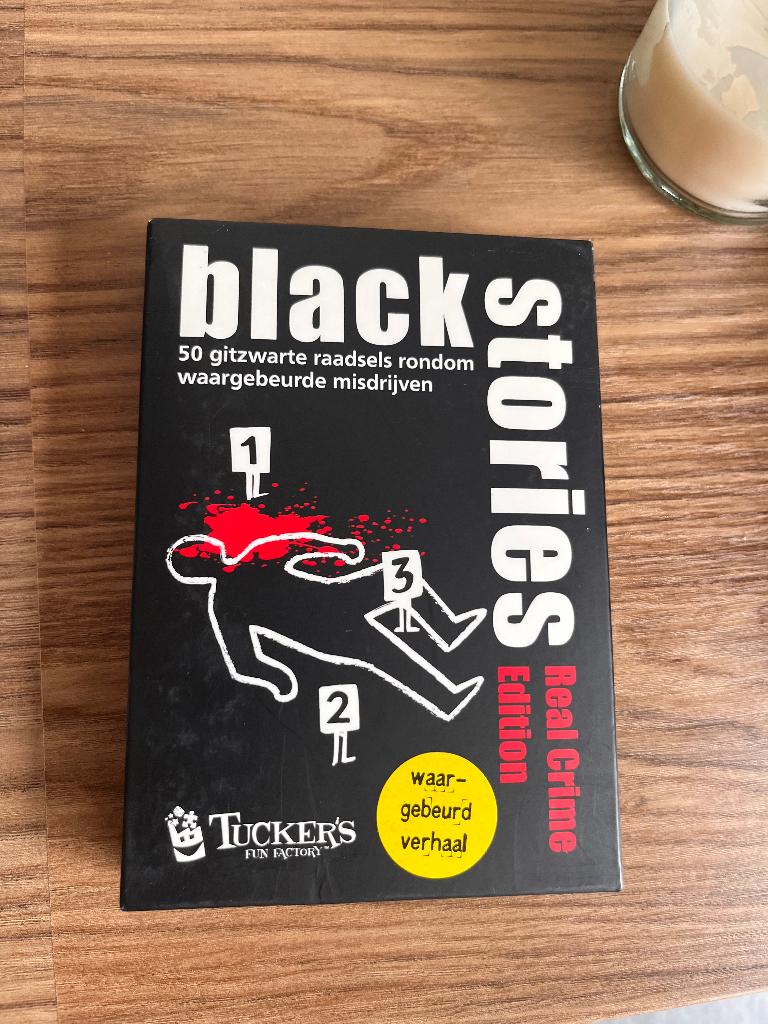 Black stories real crime edition, Vijf spelers of meer, Ophalen, Nieuw, Tucker's Fun Factory