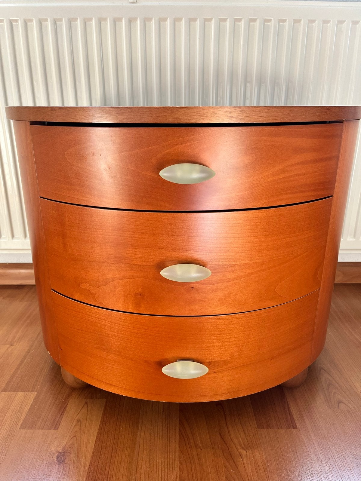 Houten Nachtkastje met 3 Laden, Zo goed als nieuw, 3 of 4 laden, Minder dan 100 cm, 25 tot 50 cm