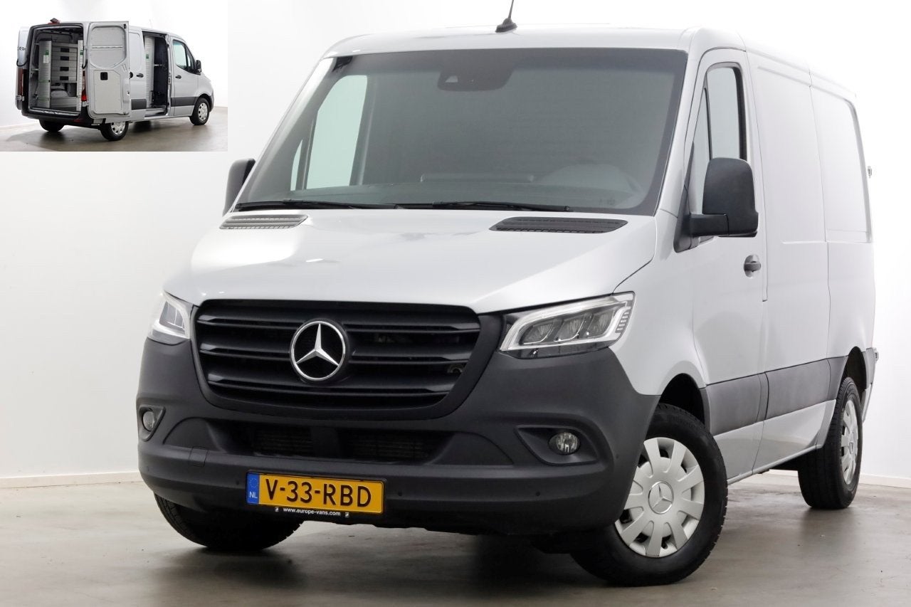 Mercedes-Benz Sprinter 314 CDI 143pk E6 9G Automaat L1H1 LED, Dealer onderhouden, Gebruikt, Euro 6, Bedrijf