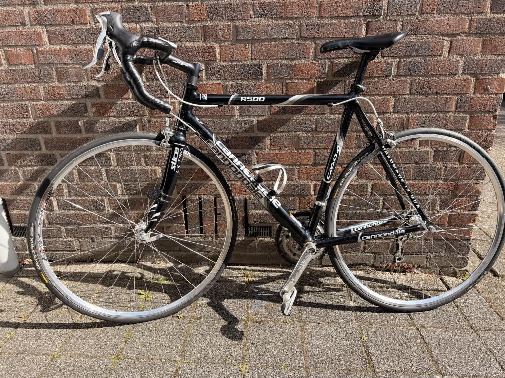 Prachtige Cannondale racefiets framemaat 54, Fietsen en Brommers, Fietsen | Racefietsen, Gebruikt, Aluminium, Meer dan 20 versnellingen