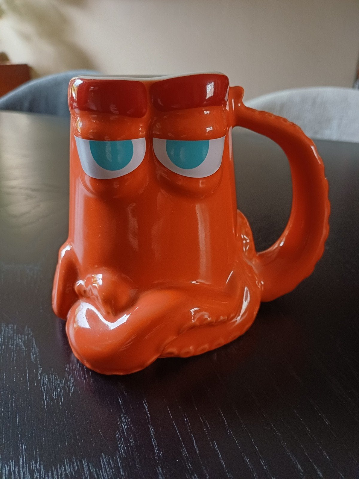 Disney Pixar Finding Dory Hank Mok - Oranje Keramiek, Ophalen, Overige typen, Zo goed als nieuw, Steen/keramiek