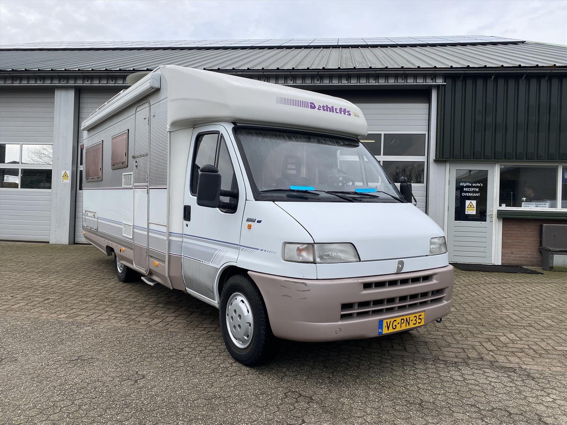 Fiat Ducato Dethleffs, Caravans en Kamperen, Campers, Bedrijf, Fiat, Handgeschakeld, Diesel
